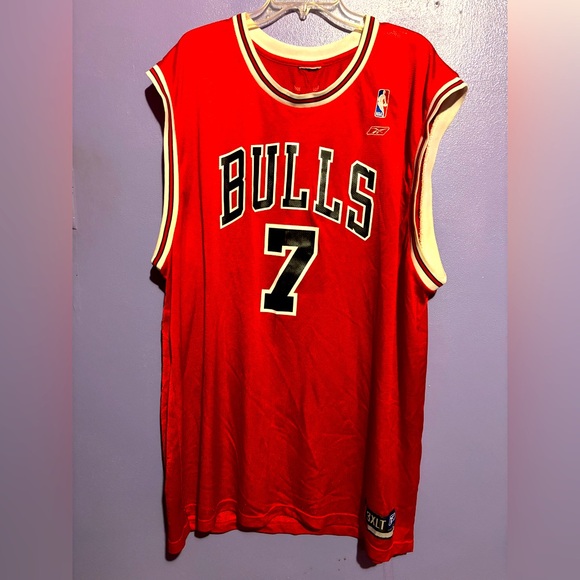 Reebok Other - Vintage CHICAGO BULLS BEN GORDON JERSEY Reebok  BASKETBALL NBA MENS SIZE 3XLT
